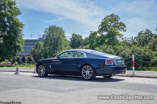 Rolls-Royce Wraith spotted in Wrocław, Poland
