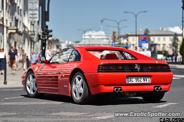 Ferrari 348 spotted in Warsaw, Poland