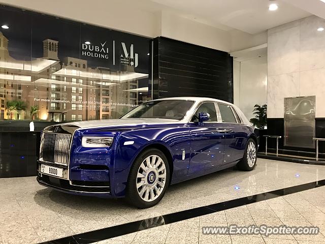 Rolls-Royce Phantom spotted in Dubai, United Arab Emirates