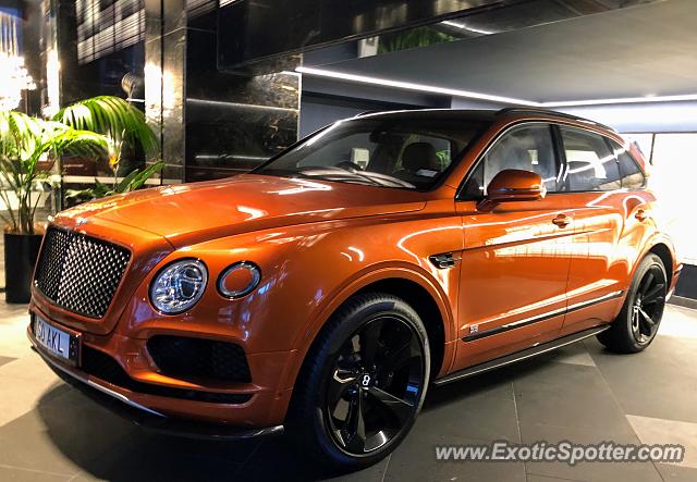 Bentley Bentayga spotted in Auckland, New Zealand