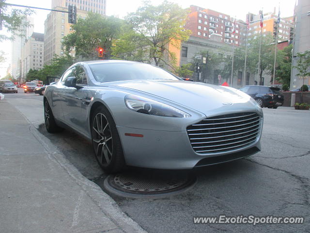 Aston Martin Rapide spotted in Montreal, Canada