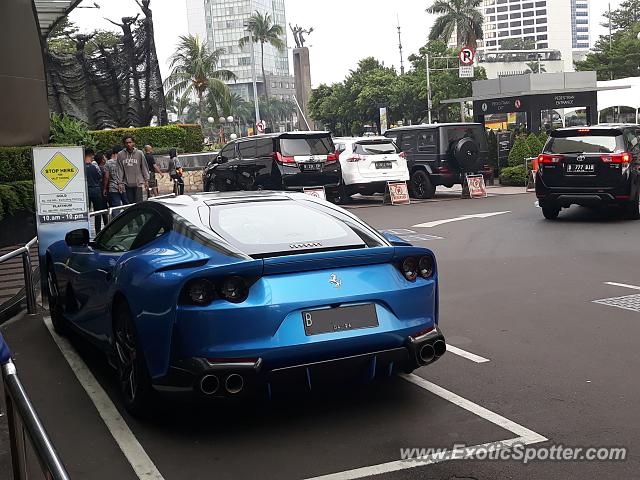 Ferrari 812 Superfast spotted in Jakarta, Indonesia