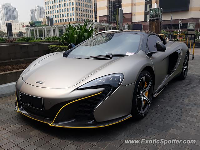 Mclaren 650S spotted in Jakarta, Indonesia