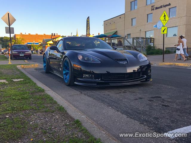 Chevrolet Corvette ZR1 spotted in Stillwater, Minnesota