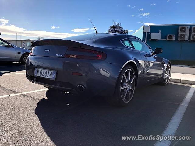 Aston Martin Vantage spotted in Wellington, New Zealand