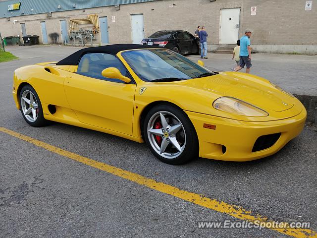Ferrari 360 Modena spotted in Peterborough ON, Canada
