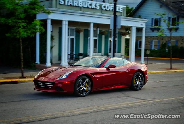 Ferrari California spotted in Wayzata, Minnesota