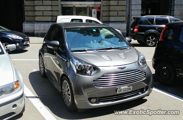 Aston Martin Cygnet spotted in Zurich, Switzerland