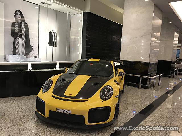 Porsche 911 GT2 spotted in Dubai, United Arab Emirates