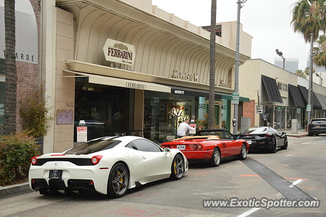 Ferrari 458 Italia spotted in Beverly Hills, California