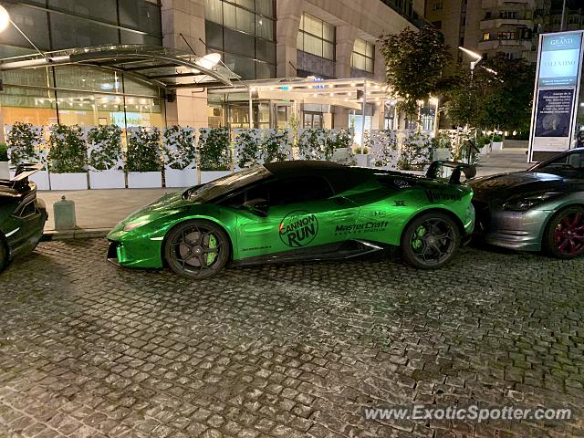 Lamborghini Huracan spotted in Bucharest, Romania