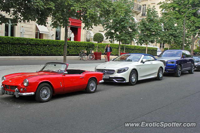 Mercedes Maybach spotted in Paris, France