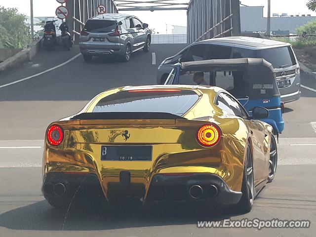 Ferrari F12 spotted in Jakarta, Indonesia