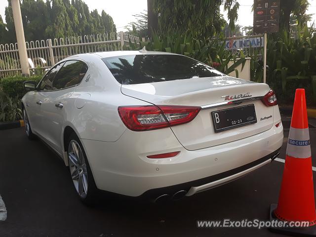 Maserati Quattroporte spotted in Jakarta, Indonesia
