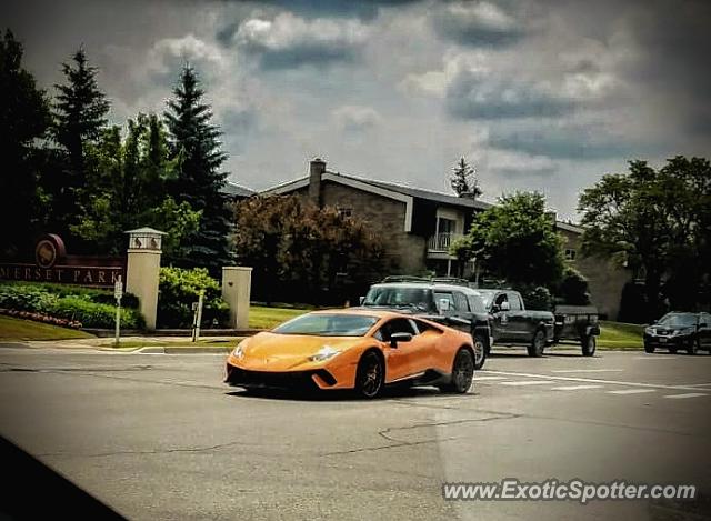 Lamborghini Huracan spotted in Detroit, Michigan