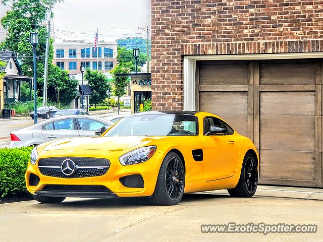 Mercedes AMG GT spotted in Hyde Park, Ohio