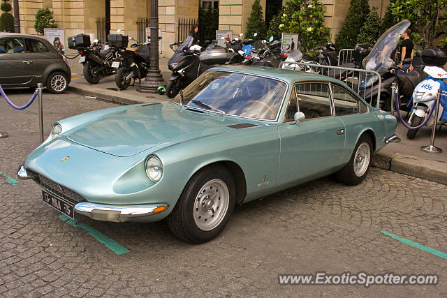 Ferrari 365 GT spotted in Paris, France