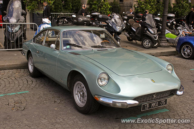 Ferrari 365 GT spotted in Paris, France