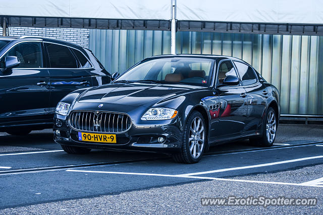 Maserati Quattroporte spotted in Schiphol, Netherlands