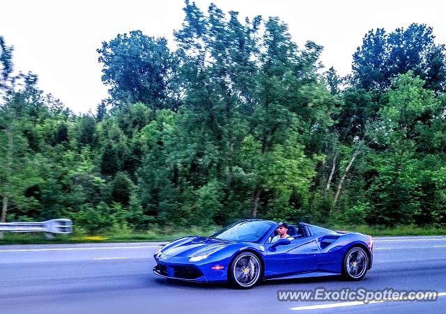 Ferrari 488 GTB spotted in Cincinnati, Ohio