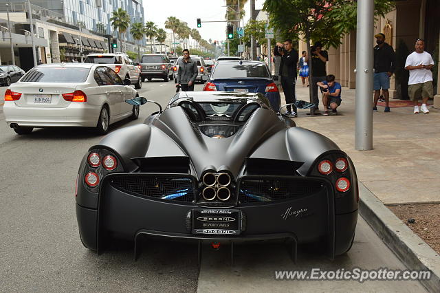Pagani Huayra spotted in Beverly Hills, California