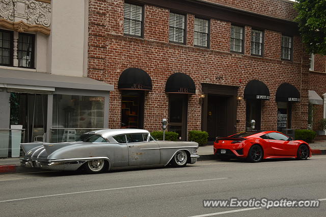Acura NSX spotted in Beverly Hills, California