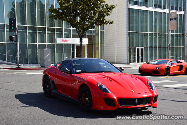 Ferrari 599GTB spotted in Los Angeles, California