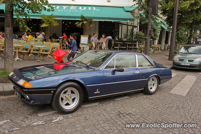 Ferrari 412 spotted in Paris, France