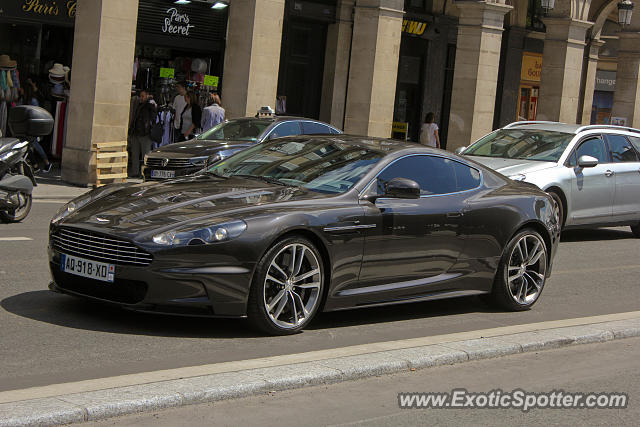 Aston Martin DBS spotted in Paris, France