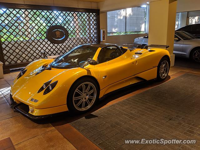 Pagani Zonda spotted in Las Vegas, Nevada