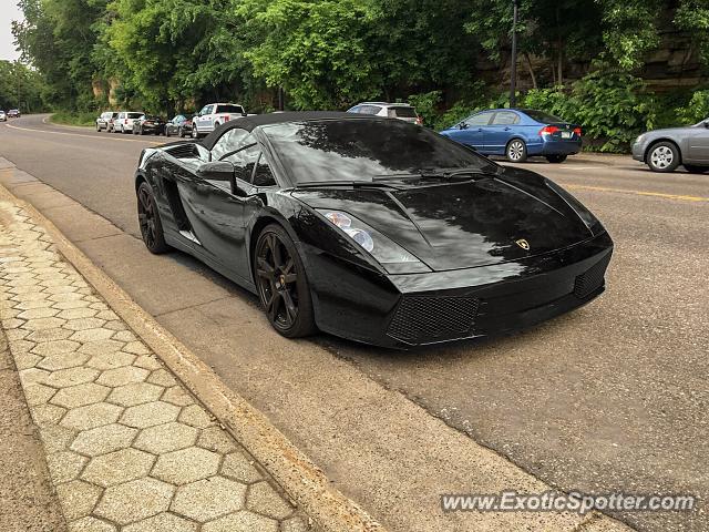 Lamborghini Gallardo spotted in Stillwater, Minnesota