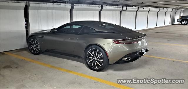 Aston Martin DB11 spotted in Dallas, Texas