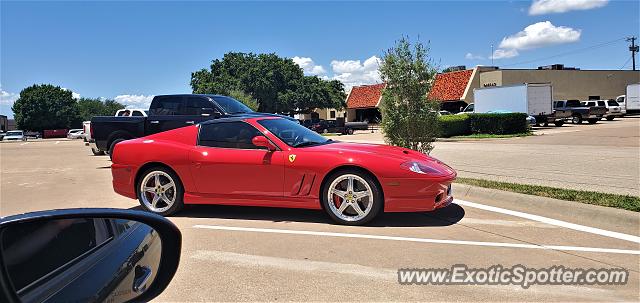Ferrari 575M spotted in Addison, Texas