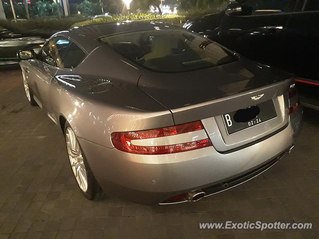 Aston Martin DB9 spotted in Jakarta, Indonesia