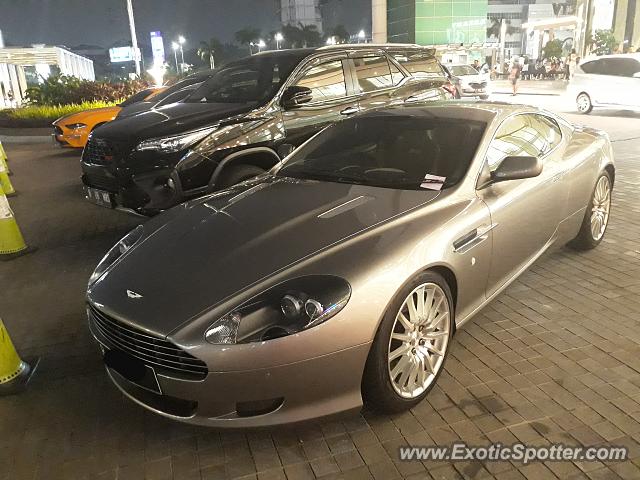 Aston Martin DB9 spotted in Jakarta, Indonesia