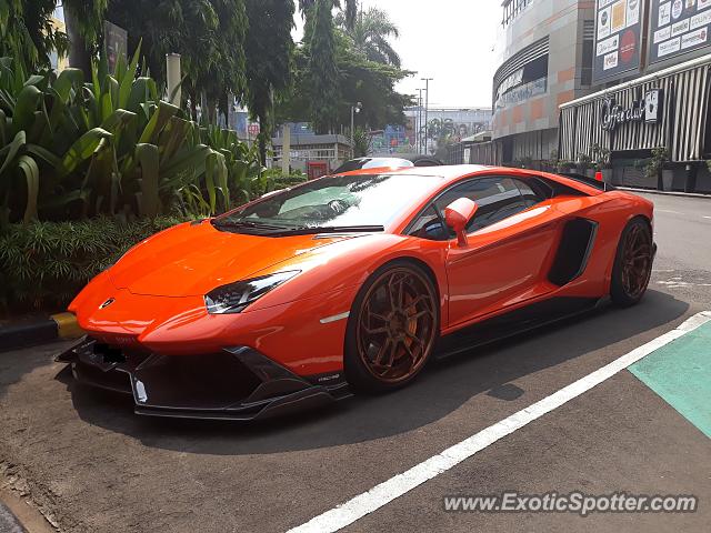 Lamborghini Aventador spotted in Jakarta, Indonesia on 06 ...