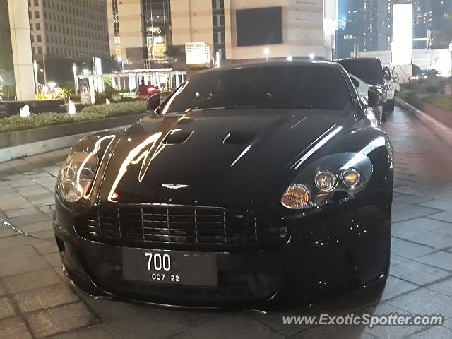 Aston Martin DBS spotted in Jakarta, Indonesia