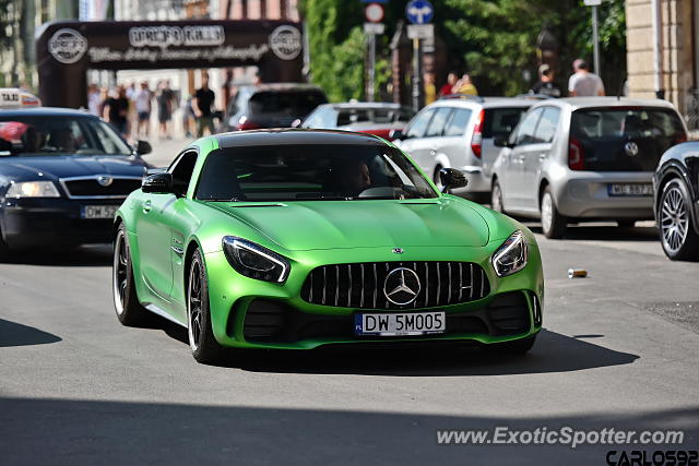 Mercedes AMG GT spotted in Wrocław, Poland
