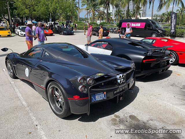 Pagani Huayra spotted in Miami, Florida