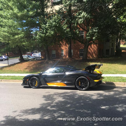 Mclaren Senna spotted in Dulles, Virginia