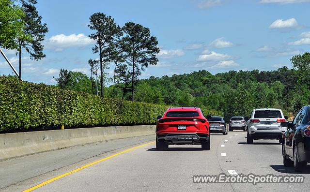 Lamborghini Urus spotted in Raleigh, North Carolina