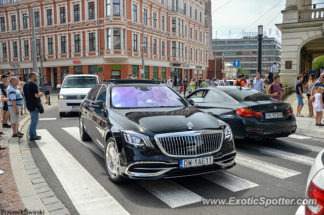Mercedes Maybach spotted in Wrocław, Poland