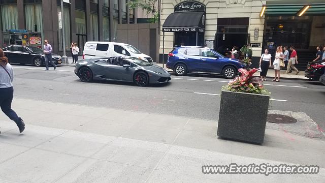 Lamborghini Huracan spotted in Nyc, New York