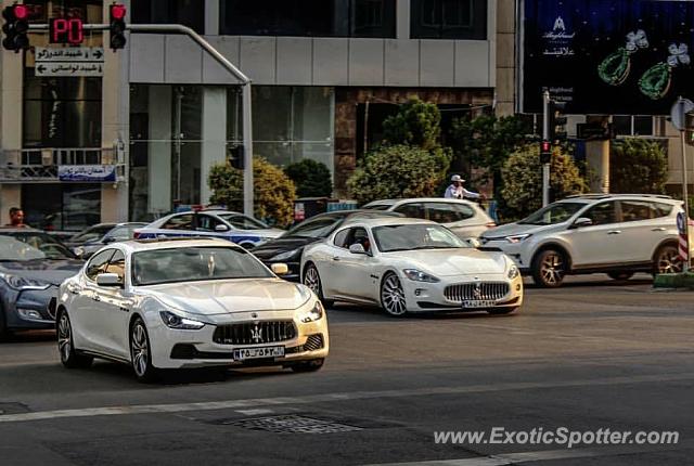 Maserati Ghibli spotted in Tehran, Iran