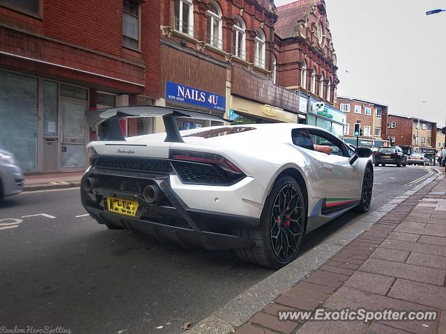 Lamborghini Huracan spotted in Exeter, United Kingdom