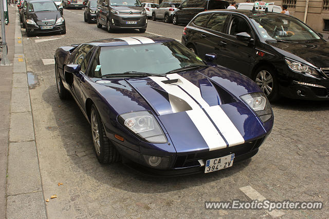 Ford GT spotted in Paris, France