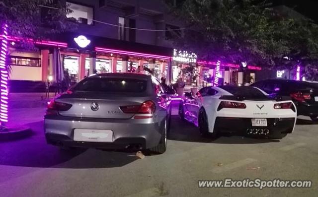 Chevrolet Corvette ZR1 spotted in Islamabad, Pakistan