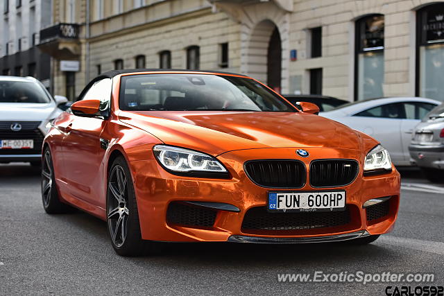 BMW M6 spotted in Warsaw, Poland