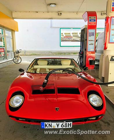 Lamborghini Miura spotted in Konstanz, Germany