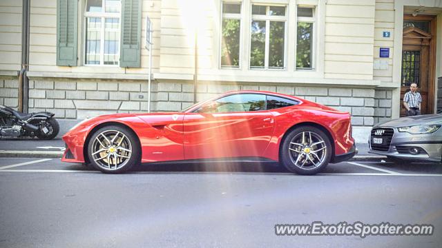 Ferrari F12 spotted in Zürich, Switzerland